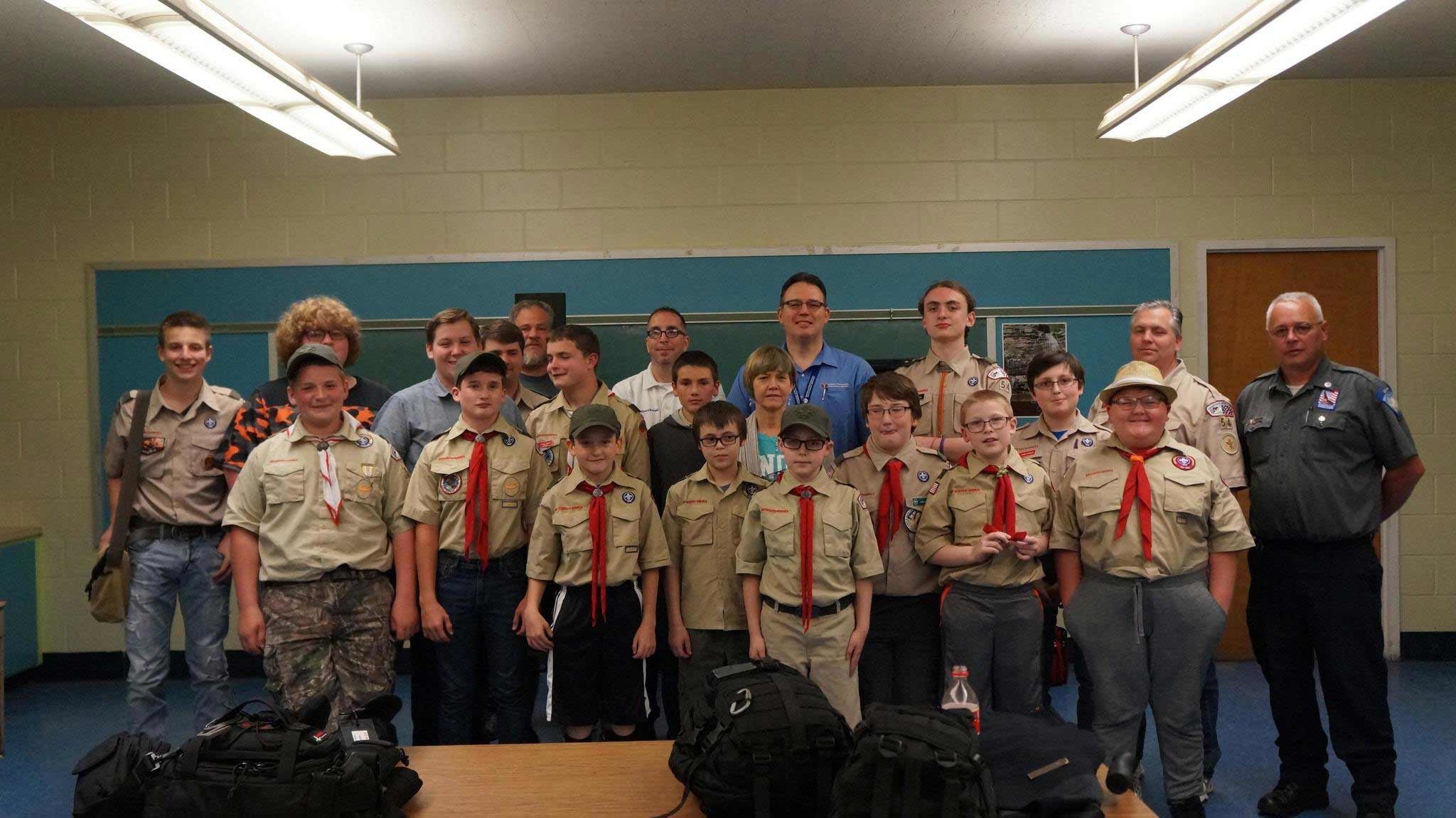Plainfield Boy Scouts Undergo Training